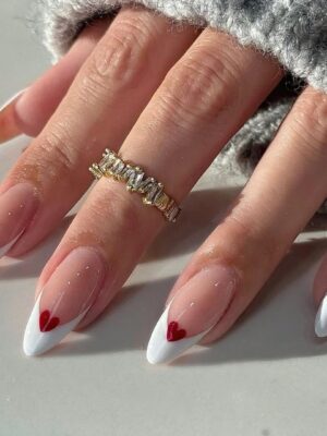 IMG_5081 Valentine Heart Nails