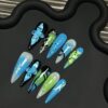 Butterfly Blue Green