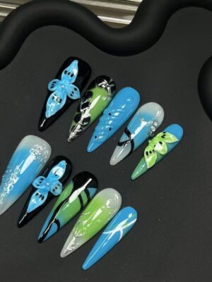 Butterfly Blue Green