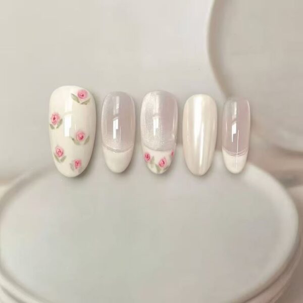 Milky White Rose