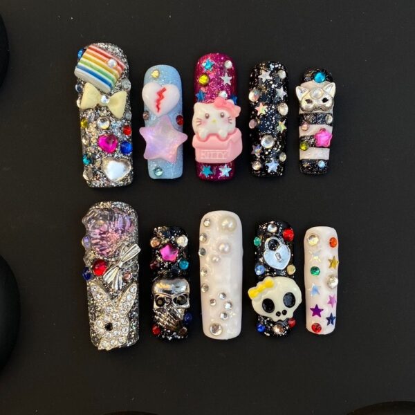 IMG_5097 Kawaii Grunge Nails