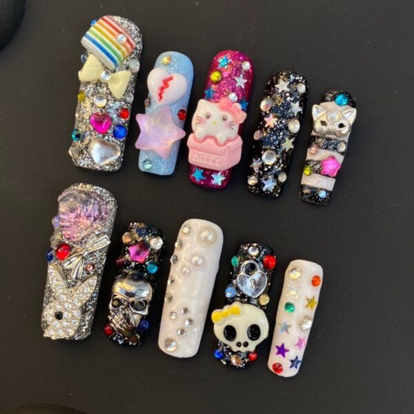 IMG_5098 Kawaii Grunge Nails