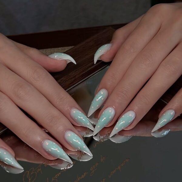 Mint Cream Tips